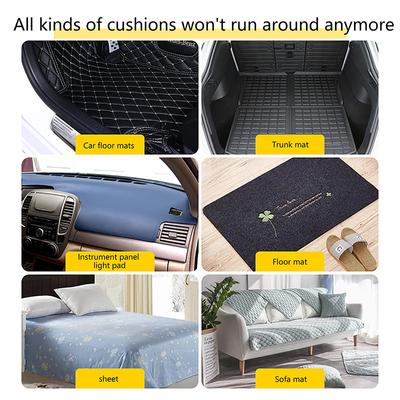 5Pcs Carpet Mat Fixing Stickers Universal Self Adhesive Fastener Car Floor Mat Clips Carpet Tape Invisible Fixed Patch