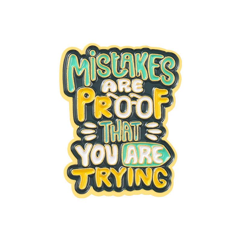 Colorful Geometric Alloy Brooch Pin For Men And Women Stylish Decorative Accessory