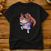 Streetwear Tshirt Uma Musume Tokai Teio Chibi Dynamic Cotton Tshirts Hippie Tshirt For Unisex Beach Y2k Short Sleeve Tops