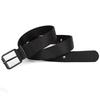 Men'S Belt Black Pin Buckle Belt Men'S Premium Belt Men'S Trendy Men