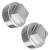 JINNING 304 Stainless Steel External Thread Plug