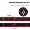8 Section Dance Resistance Band Yoga Stretching Pilates Fitness Digital Elasticity Training Belt