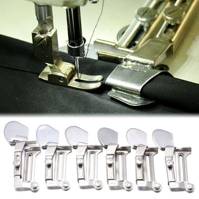 Zinc Alloy 0.3cm-1cm Domestic Sewing Machine Foot Presser Rolled Hem Presser Foot Hem Roller