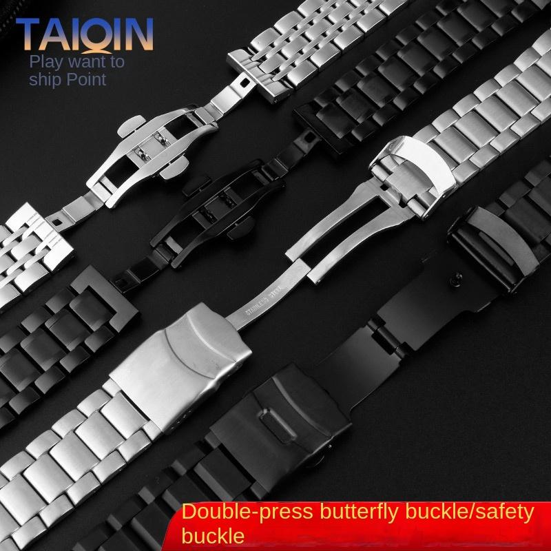 For Casio G-SHOCK GA110/100 GM2100 GA2100 watch strap DW-5600 GW-B5600 5610 Men metal Stainless steel Butterfly clasp watchband