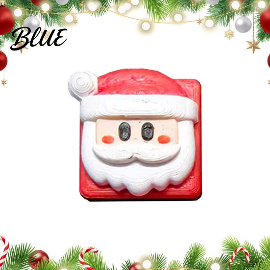 Christmas Santa Keycap for Mechanical Keyboards 3D Printed PETG Gift Gamers Cute Keycap Exquisitely Crafted Keyboard Switch Cap Customization