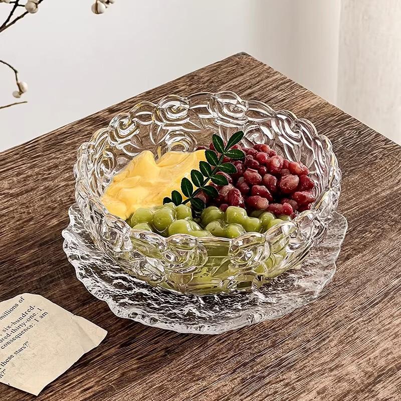 

Rose Dessert Bowl with Plate