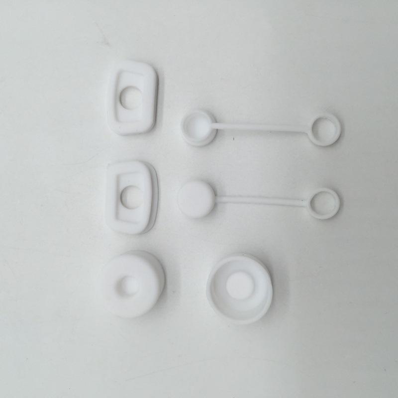 6dílná sada silikonových čepiček na brčka ve více barvách, cestovní zátky proti vytečení