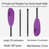 Koetsu Adjustable Double-Headed Aluminum Kayak Paddle