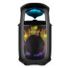 Enceinte Autonome LEDWOOD DROP300, Effet LED RVB, 300W, Bluetooth 5.3 USB, son 360°, X-Bass, Projection IPX5, Câble USB-C