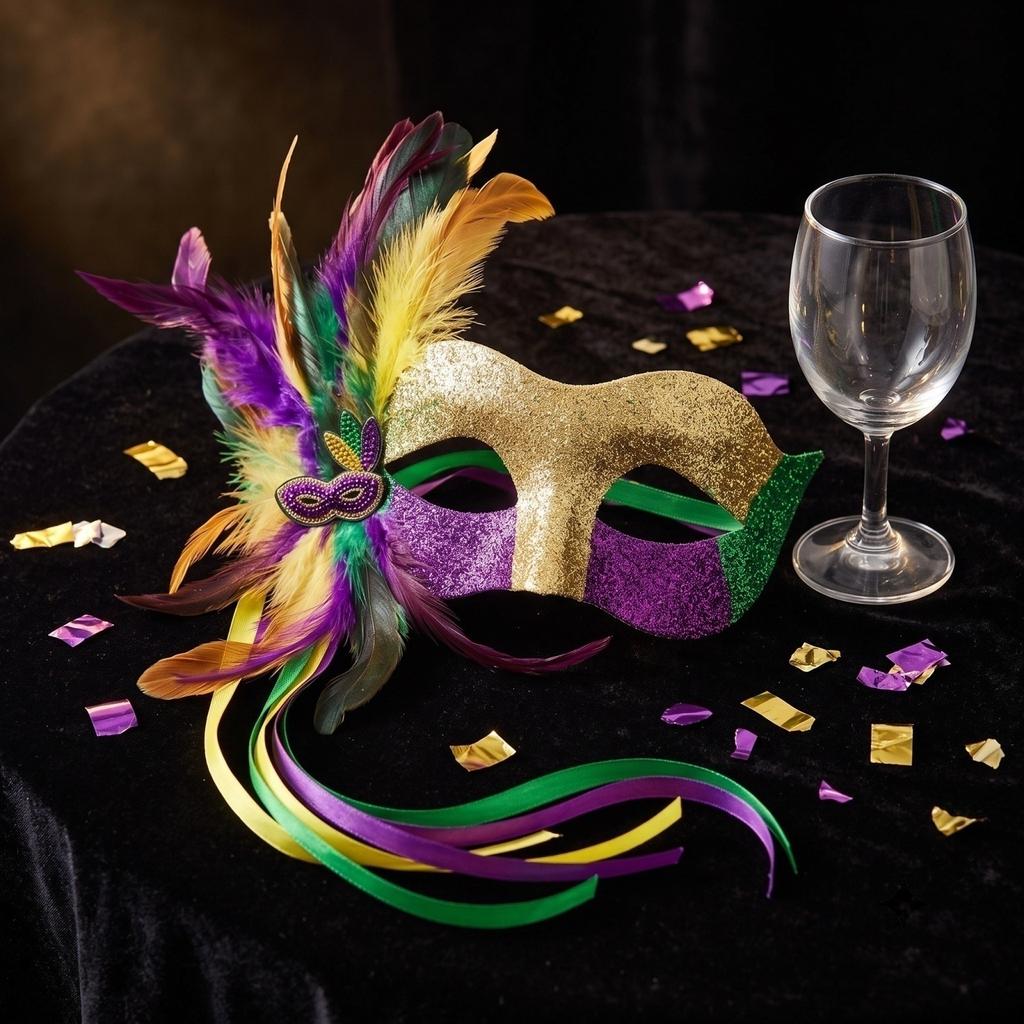 Masquerade for Costume Party Decor - 3 Color Options ( )