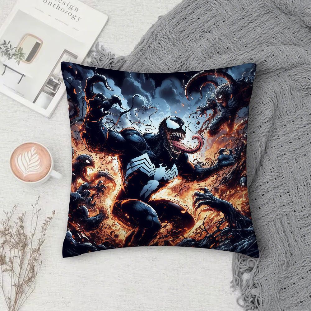 VVenom Pillow Case Square DoubleSided Printing Sofa Cushion Cover Pillowcase Bedroom Bedside
