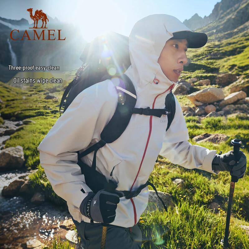 CAMEL KING Wang Junkai 2025 Outdoor 3-in-1 Rainproof Jacket
