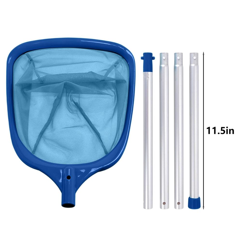 Pool Cleaning Net Skimmer Net Swimming Pool Cleaning Leaf Skimmer Mesh Frame Net Professional Cleaning Accessories for Pool