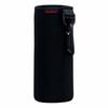 Good Plus Bottle Cover, 500ml Type [Black/Red Reversible] [Stretchy Wetsuit Material for a Perfect Fit] [Includes Aluminum Carabiner for Convenient Ha