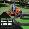 Direct Replacement Mower Belt For BX2350 BX24 BX25 B1700 B2100 B2400 B2410 Lawn Mower Ensures for K5763 34710 Models