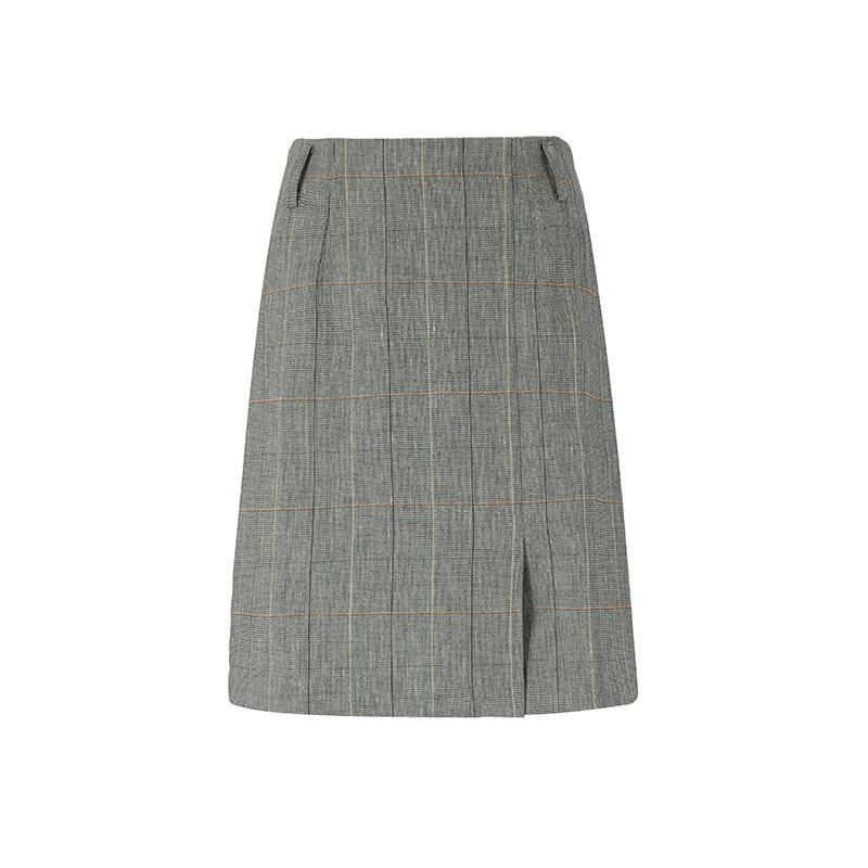 VISITINNEWYORK High-Waisted Mini Wrap Skirt (Vy4Sr20)