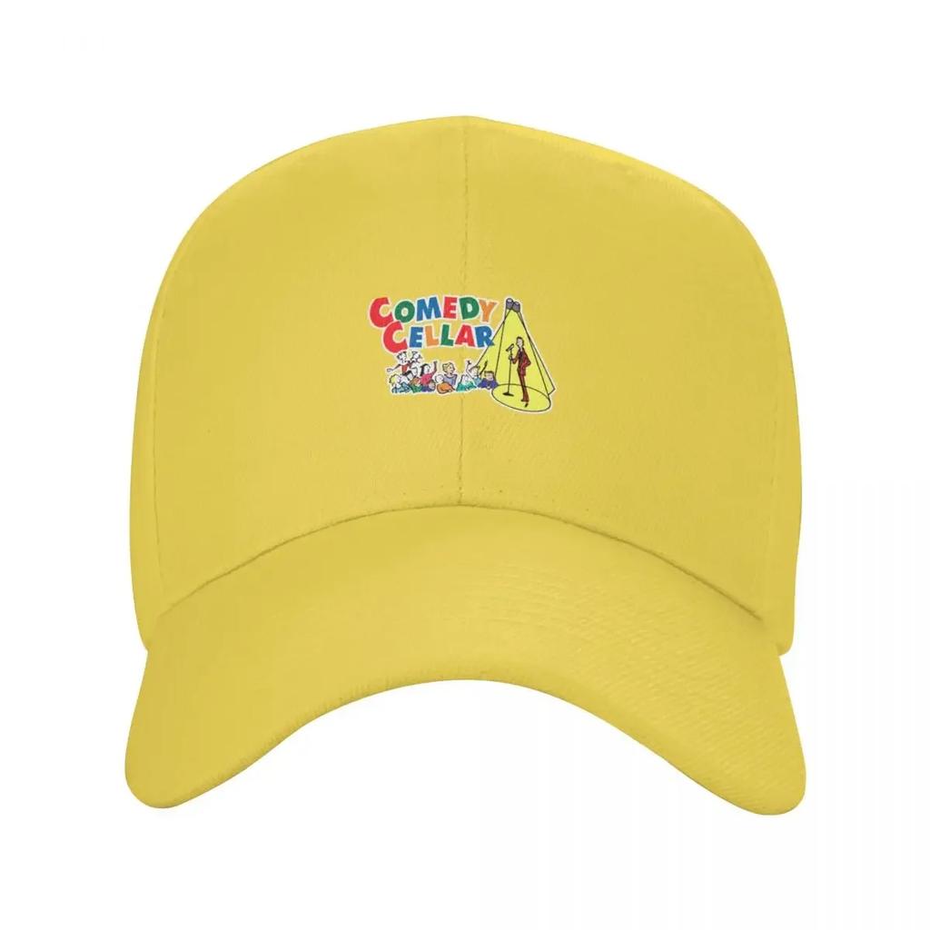 COMEDY IN THE CELLAR Baseball Cap Funny Hat Hiking Hat Womens Beach Outlet  Unisexs