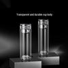 Unisex Insulated Double-Layer Glass Water Bottle