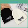 Pure Color Knit Cap With No Brim For Cold Weather Casual Wear