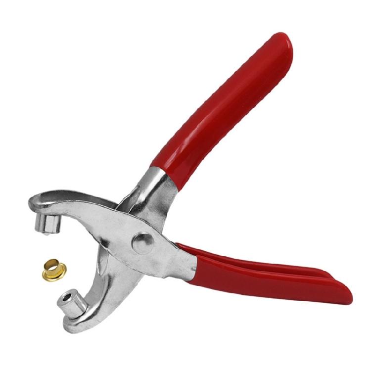 Professional Carbon Steel Leather Puncher Pliers For Belts Making Metal Grommet Crafting Leathercraft Punching Tool