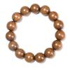 Handcrafted Six-Lobed Dragon Wood Buddhist Beads Rosary, 20mm