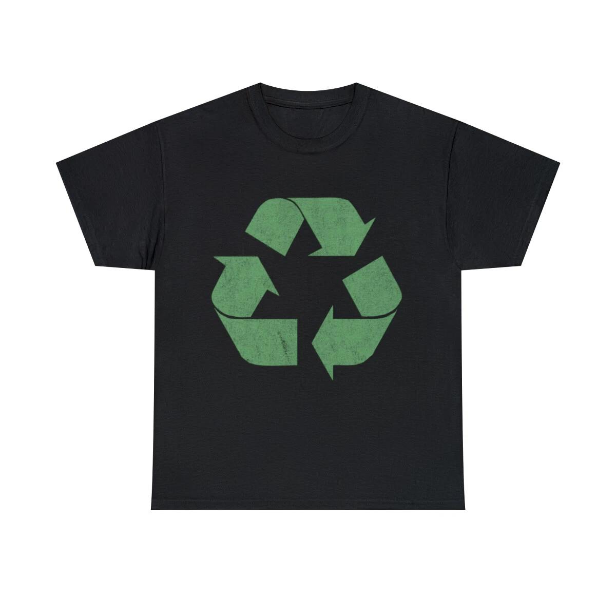 Retro Recycle Graphic Tee Shirt, S-5XL 2XL