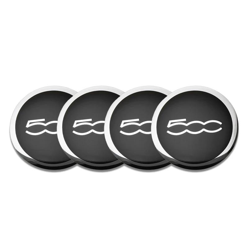 Per Fiat Abarth 695 595 500 competizione 124 Spider PUNTO panda 56mm Adesivi Emblema Centrale Ruota Auto Coprimozzo Decalcomania