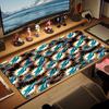 Miami Dolphins Logos Color Mouse Pad Large Gaming Table Cushion Non-slip Laptop Tablet Big Mousepad XXL Mat Mini PC Playmat With Lock edge