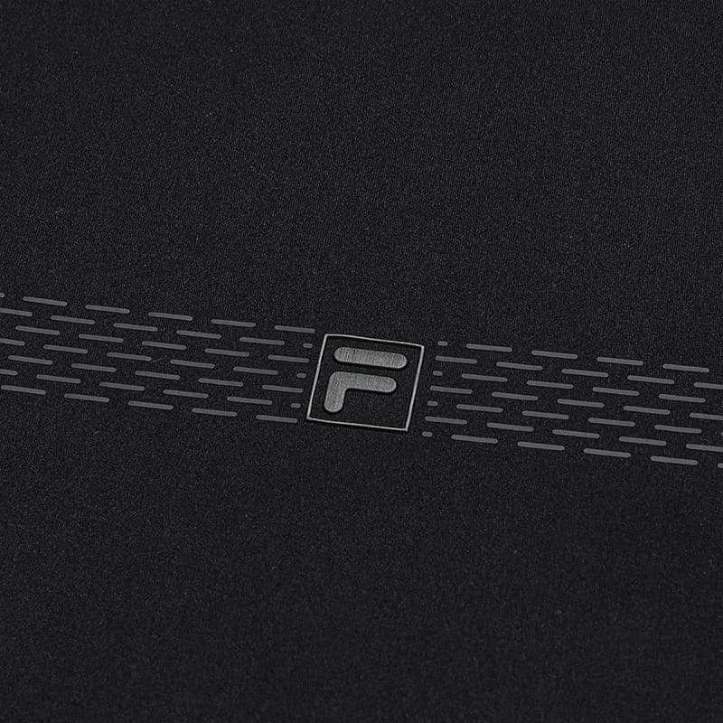 Fila White Simple Classic Versatile Soft Comfortable Breathable Knitted Long Sleeve Polo Shirt Men Tops F11M543218FBK