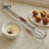 Suppen-Geschmacks-Mischer Doppelkopfwirbel, Edelstahl-Mixer-Stößel, Handmixer Miso-Auflöser-Löffel für Paste, Sahne, Eier, Leicht zu reinigen