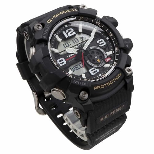 Casio G-SHOCK Men's MASTER OF G MUDMASTER Watch, Black, Dustproof, GG-1000-1A