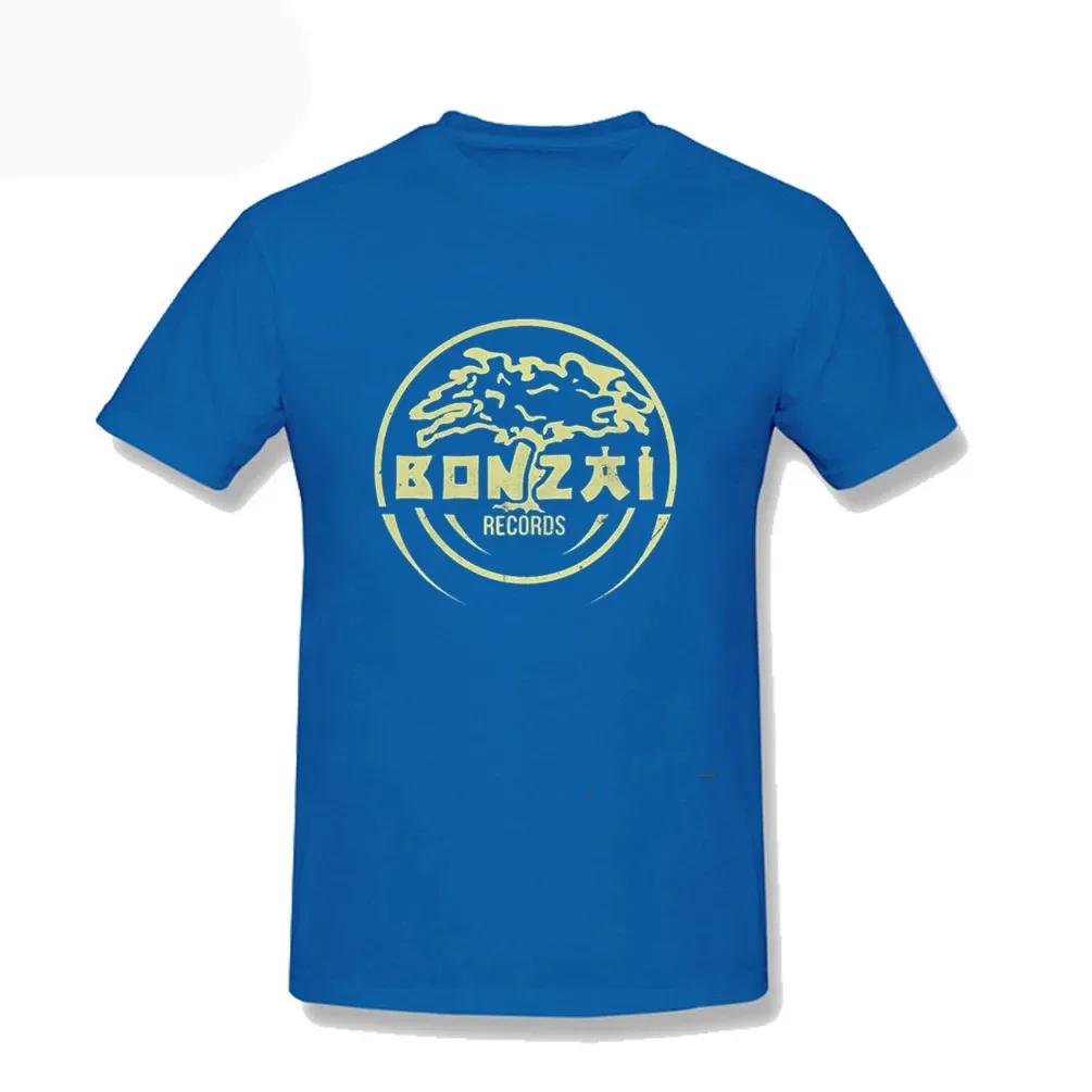 

2025 new model New Fashion Loose Clothing Plus Size Bonzai Records Pullover Oneck Mens Cotton Short Sleeve TShirt COTTON Shor 4XL