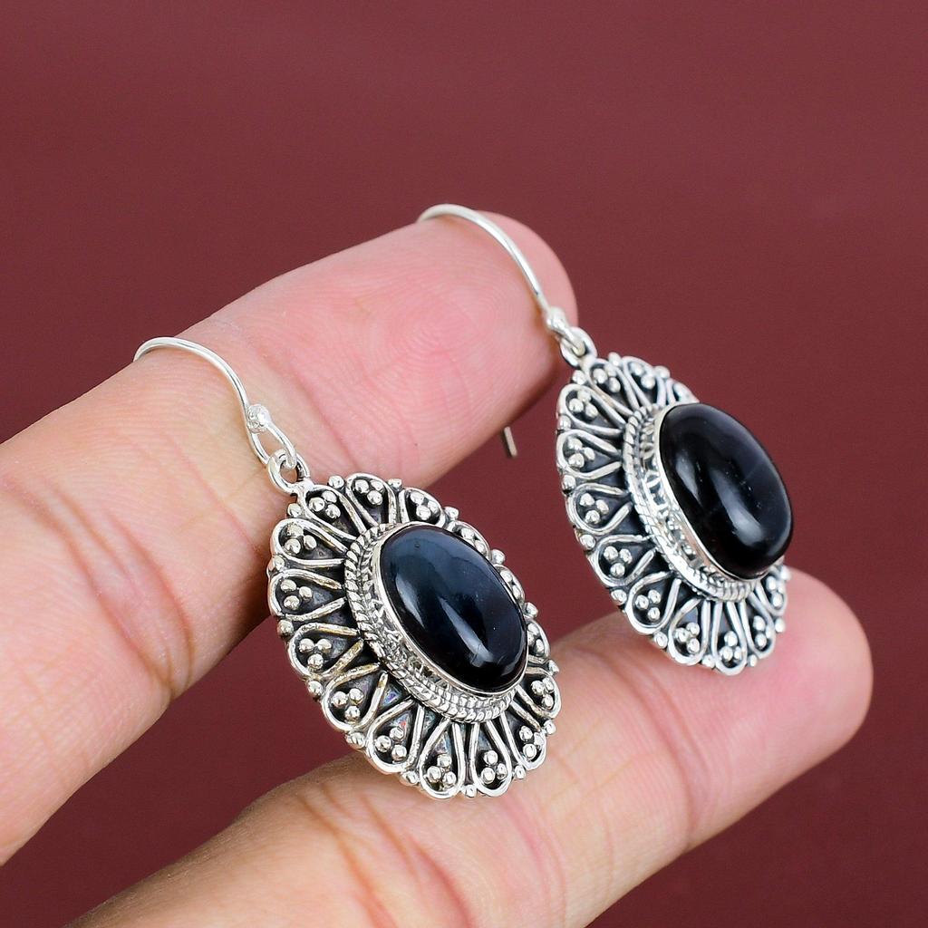 Pietersite Earring Handmade Jewelry Vintage Gemstone Earring 925 Sterling Silver Earring Unique Jewelry Healing Stone Earrings Gifts For Her