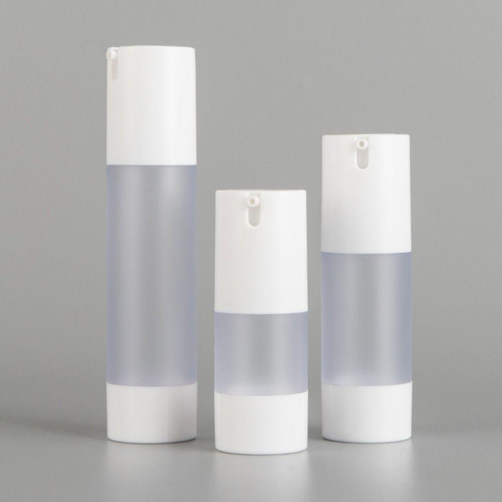 Women Empty Airless Pump Bottles Liquid Foundation Bottle Cosmetic Container Vacuum Lotion Bottle