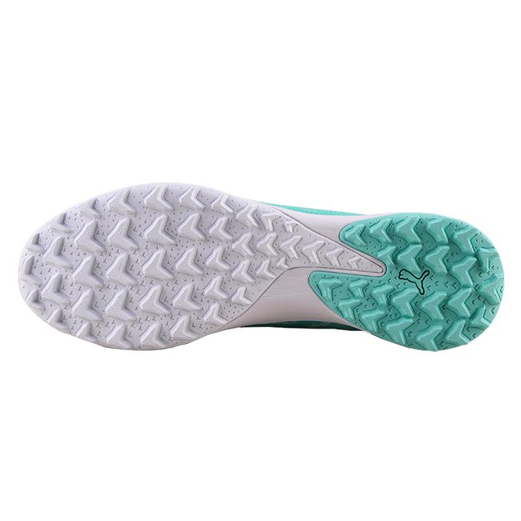 Puma Ultra Match + LL Round Toe Slip-On TT (Rubber Studs) Soccer Shoes Men Soccer Shoes Blue White 107245-03