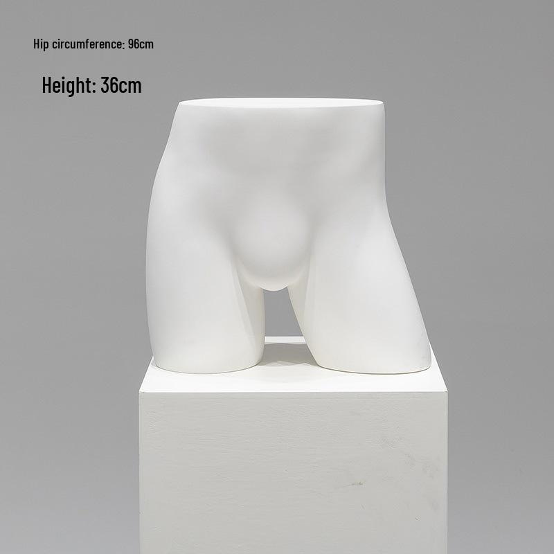 Unisex Torso Mannequin: Female & Male Underwear Display Stand
