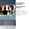Halloween Horror Wall Sticker, Spooky Stickers & Floor Decals for Halloween Party, Haunted House & Home Horror Decorations