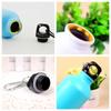 Lovely Animal Outdoor Aluminium Sports Water Bottle for Cycling Camping Hiking Beach School Kids Water Bottle with Handheld Ring