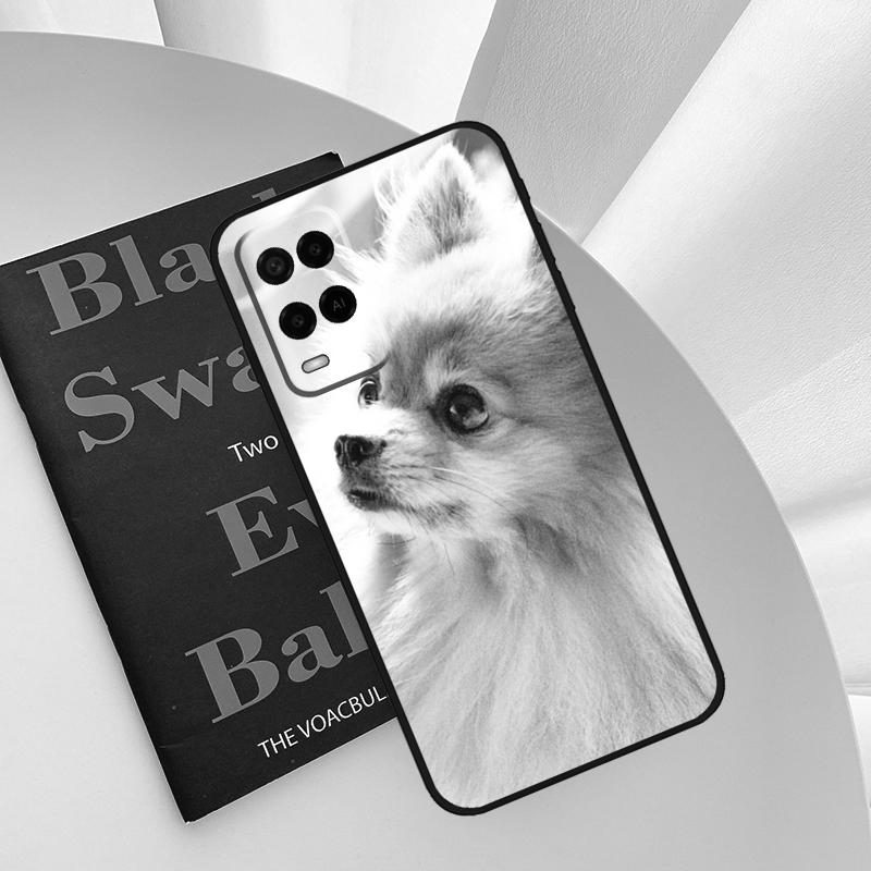 Pomeranian Dog Case For Oppo A96 A76 A16 A15 A17 A52 A72 A54S A57S A58 A78 A98 A57 A77 A54 A74 A94 Cover