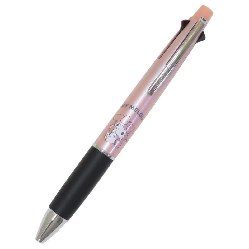 

My Melody [Mechanical Pencil & Black Red Blue Green 4 Color Ballpoint Pen] Jet Stream 4 & 1 0.5/Gummy candy sanrio
