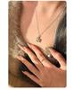 Year of the Horse Luxury Necklace: Gold-Plated Nickel Silver, Niche Design for Women
