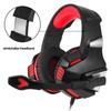 V3 3.5mm Wired Gaming Headset Noise Canceling E-Sports Earphone Over Ear Headphones 50mm Dynamic Coil Speaker Automatic Noise Reduction 3.5mm + USB In