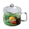 Glas Kochtopf - Set Kochtopf geeignet für Pasta, Suppe, Milch, Tee