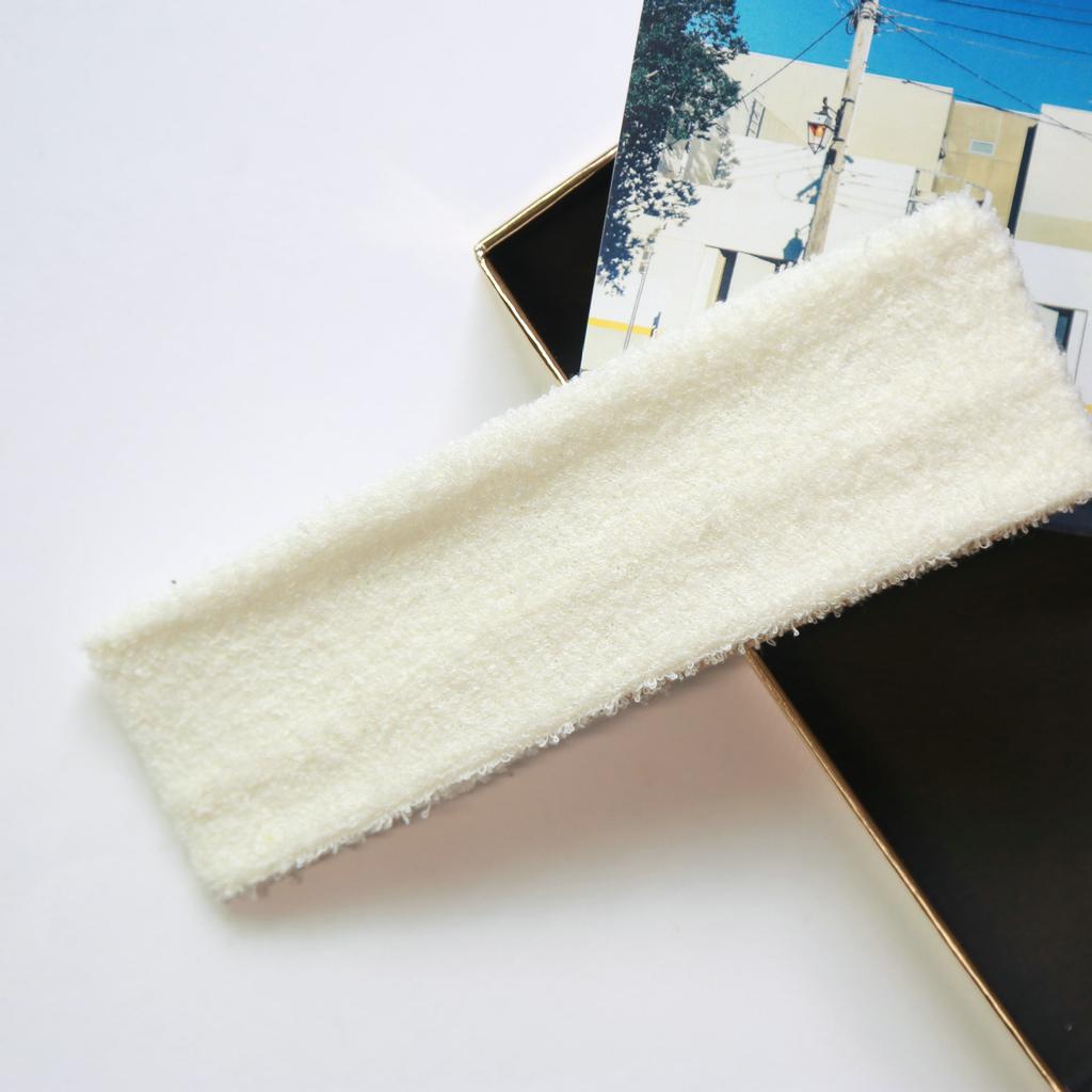 Towels Pure Cotton Yoga Basketball Sports Sweat-absorbing Headband European and American Hairband Face Washcotton Headband