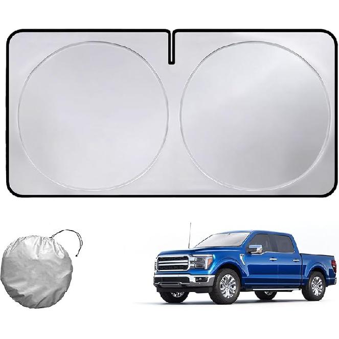 Upgraded Sunshade, Improved UV Protection Fabric, Foldable Front Sun Shade,  Accessories For Tesla Model 3/Y/Y Juniper 2016 To 2026