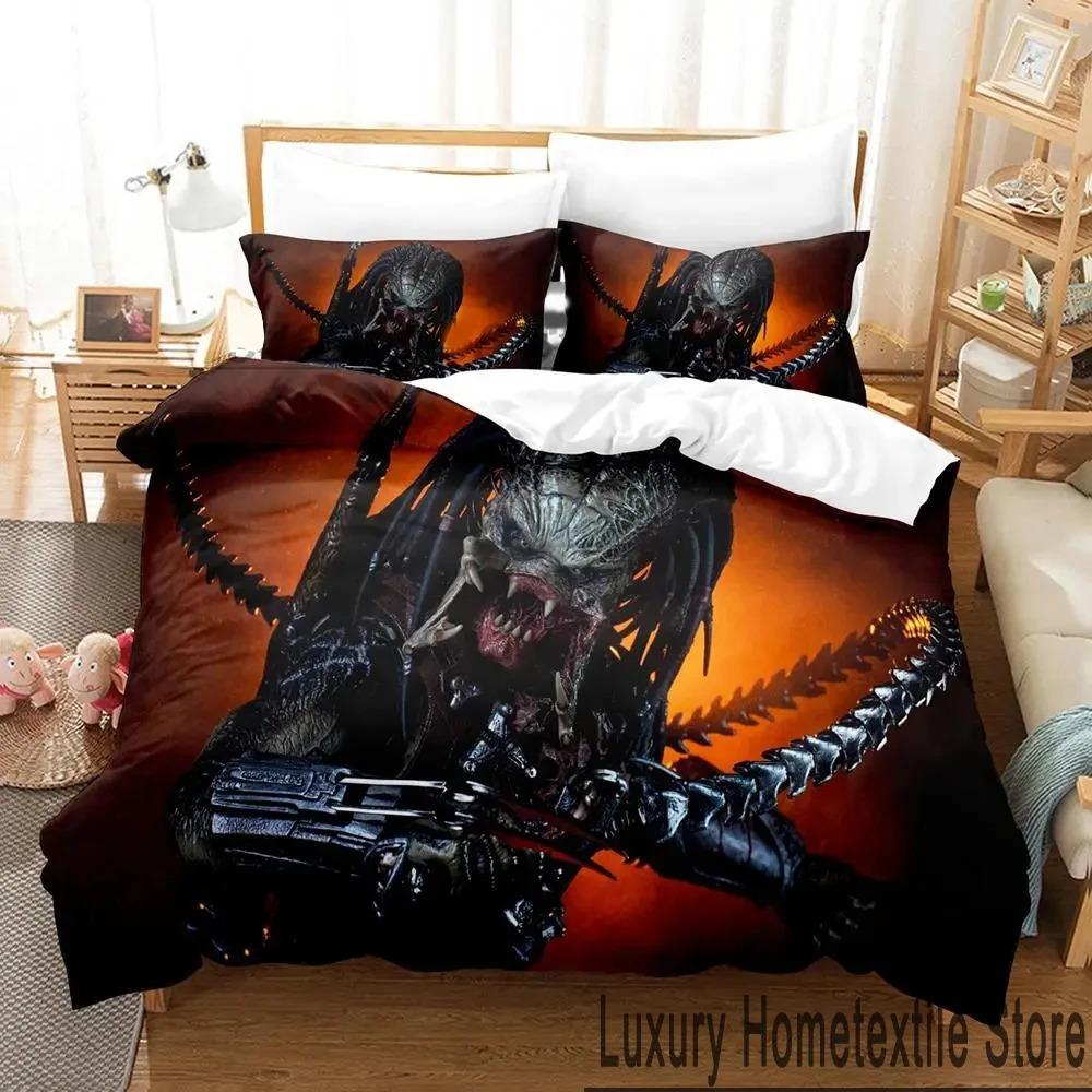 3D Druck Film The Predator Bettwäsche Set Jungen Mädchen Twin Queen King Size Bettbezug Kissenbezug Bett Jungen Erwachsene Heimtextil