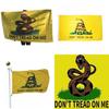 Dont Tread On Me Snake Flag Polyester Fabric Outdoor Display For Patriot Events