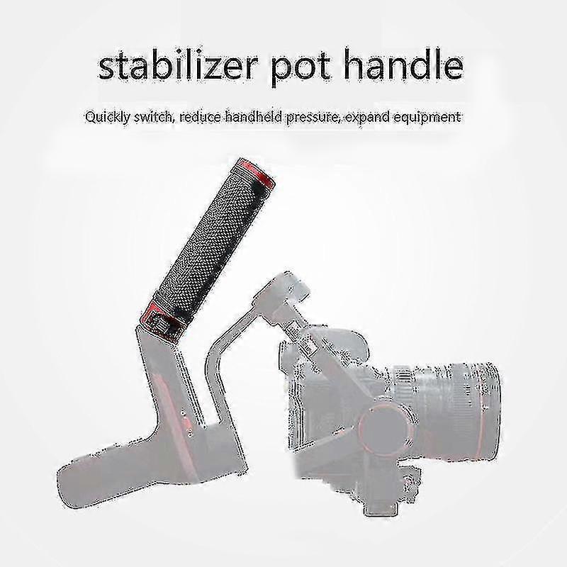 Camera Handheld Gimbal Stabilizer Quick Release Handle Grip For Weebill Lab/s Handgrip 1/4 Inch 3/8