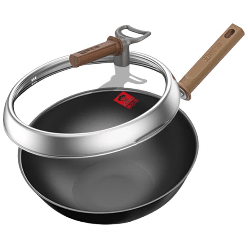 KOBACH 34cm Titanium Iron Non-Stick Wok