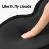 3D Contoured Cloud Sleep Mask with Earplugs Light Blocking Breathable Eye Cover Zero-Pressure Memory